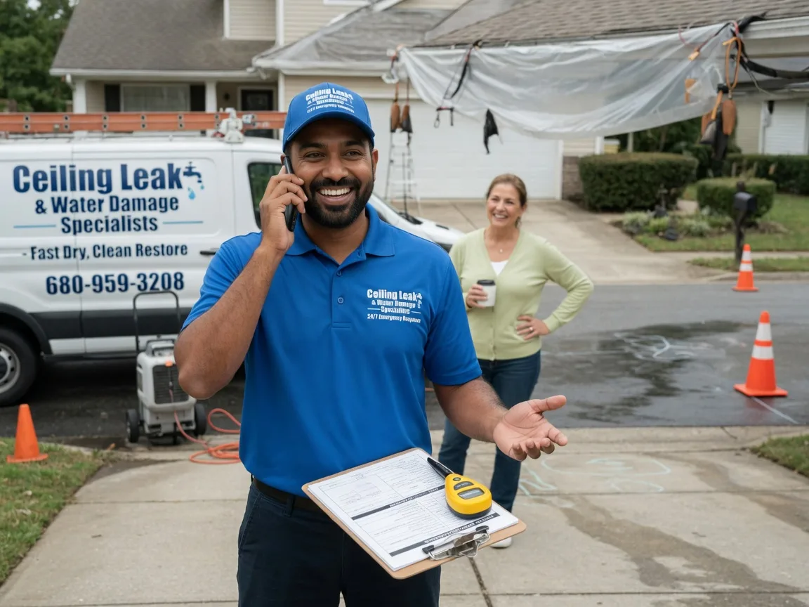 Ceiling Leak Cleanup Little River, SC FAQs